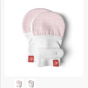 Goumi Baby Mitts, Mittens Pink 0-3 Months